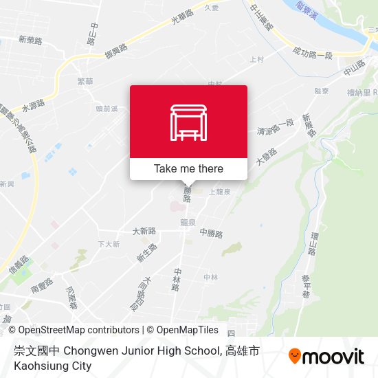 崇文國中 Chongwen Junior High School map