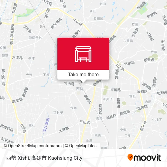 西勢 Xishi地圖
