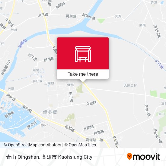 青山 Qingshan map