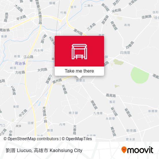 劉厝 Liucuo map