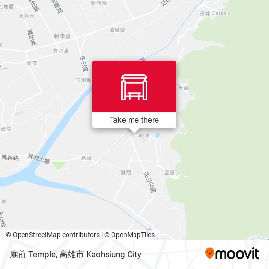 廟前 Temple map