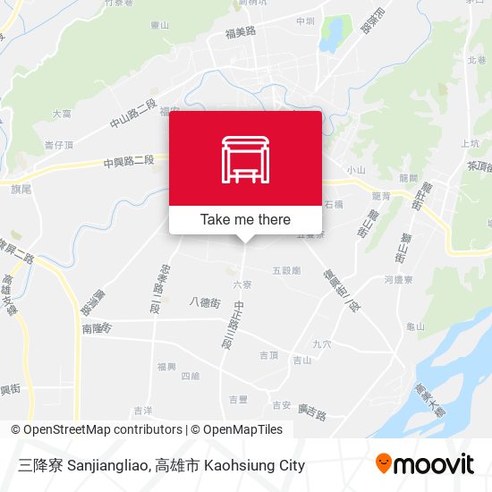 三降寮 Sanjiangliao map