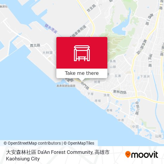 大安森林社區 Da'An Forest Community map