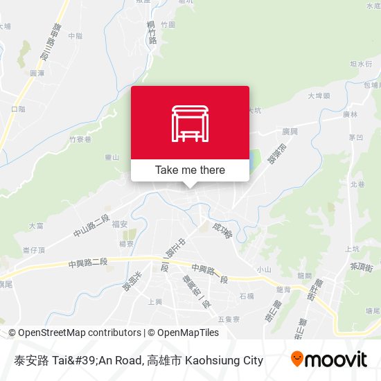 泰安路 Tai&#39;An Road map