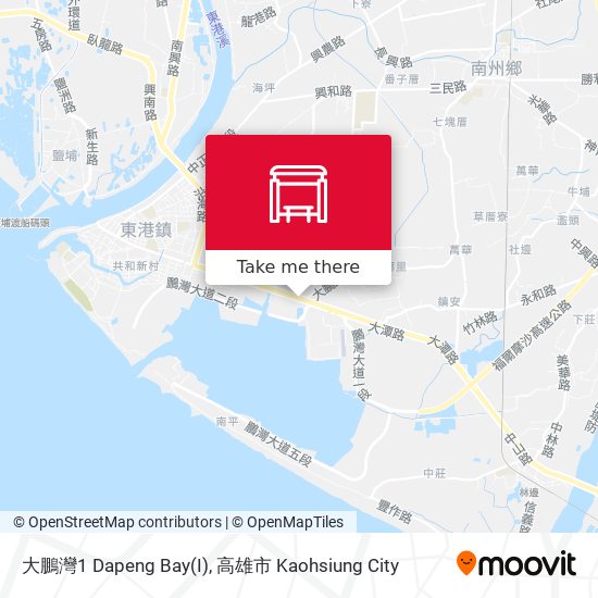 大鵬灣1 Dapeng Bay(I) map