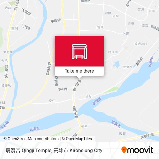 慶濟宮 Qingji Temple map