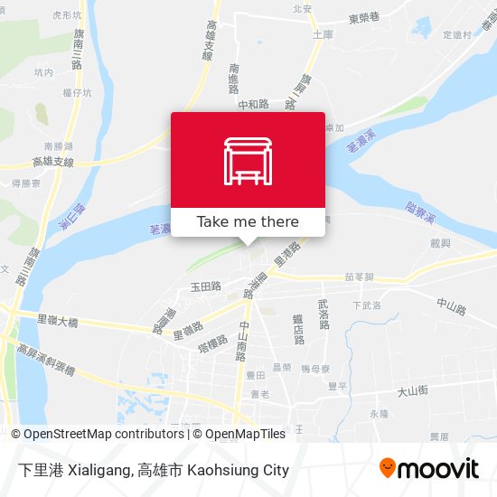 下里港 Xialigang map