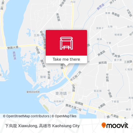 下烏龍 Xiawulong map