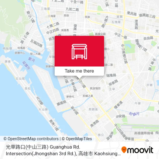 光華路口(中山三路) Guanghua Rd. Intersection(Jhongshan 3rd Rd.)地圖