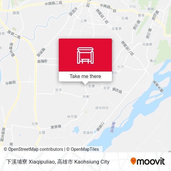 下溪埔寮 Xiaqipuliao map