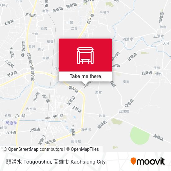 頭溝水 Tougoushui地圖