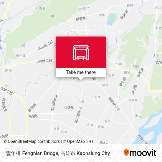 豐年橋 Fengnian Bridge map