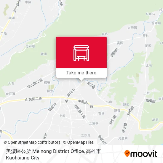 美濃區公所 Meinong District Office地圖