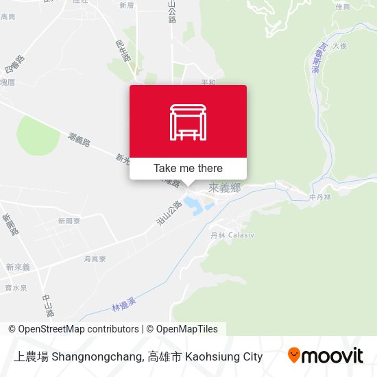 上農場 Shangnongchang地圖