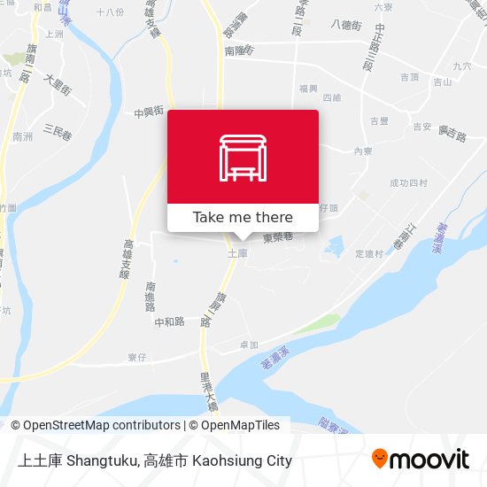上土庫 Shangtuku map