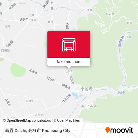 新置 Xinzhi map