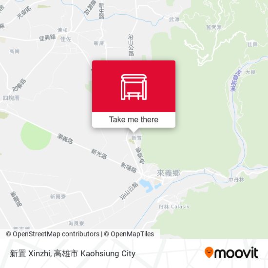 新置 Xinzhi map