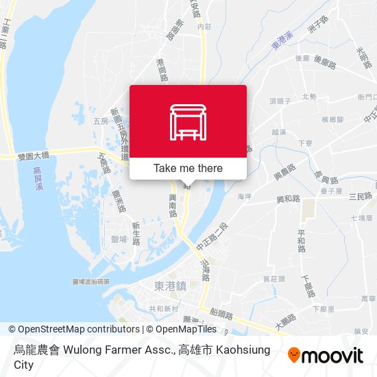 烏龍農會 Wulong Farmer Assc. map