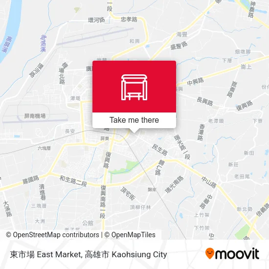 東市場 East Market地圖