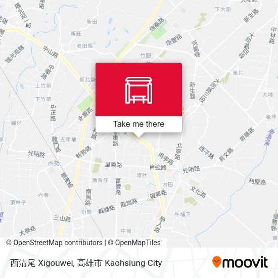 西溝尾 Xigouwei map
