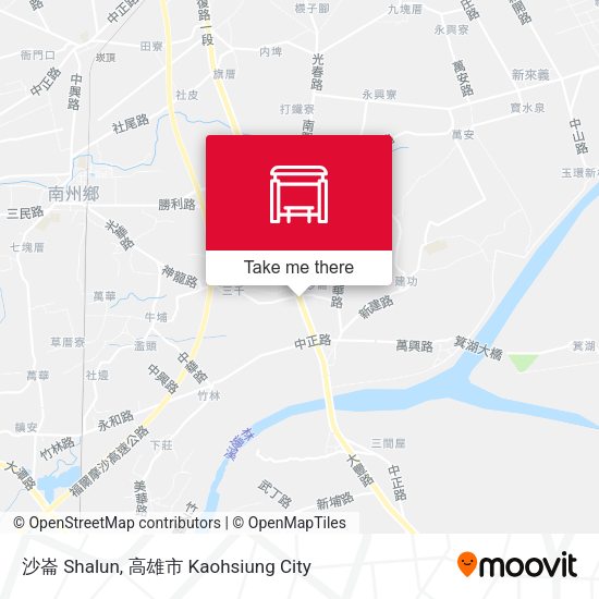 沙崙 Shalun map