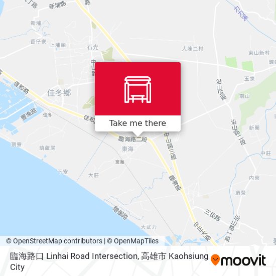 臨海路口 Linhai Road Intersection map
