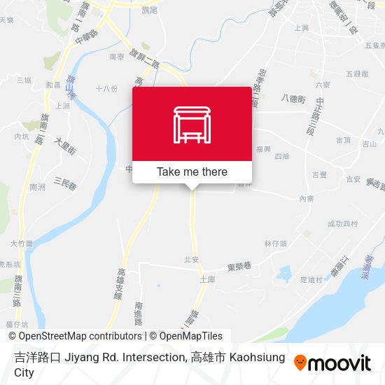 吉洋路口 Jiyang Rd. Intersection map
