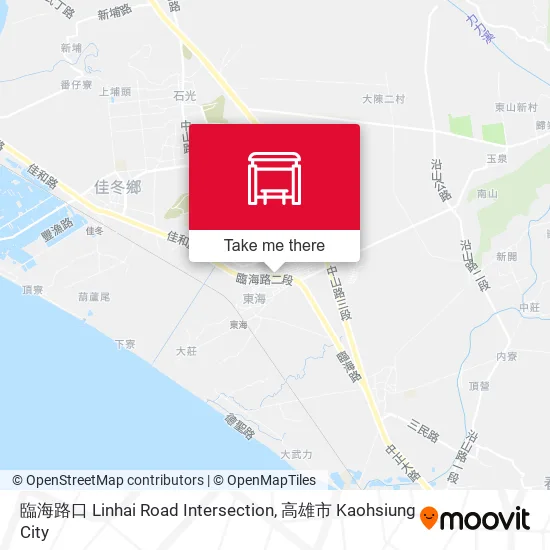 臨海路口 Linhai Road Intersection地圖