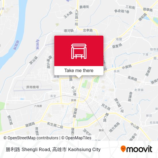 勝利路 Shengli Road地圖