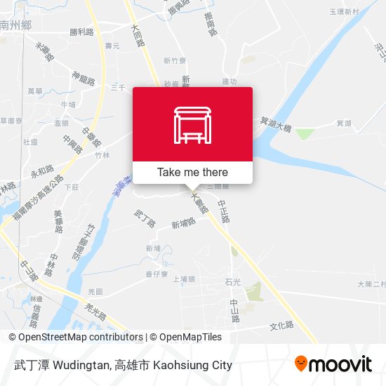武丁潭 Wudingtan map