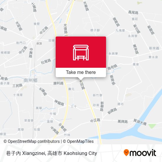 巷子內 Xiangzinei map