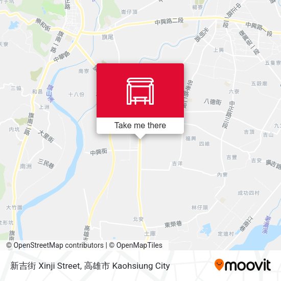 新吉街 Xinji Street map