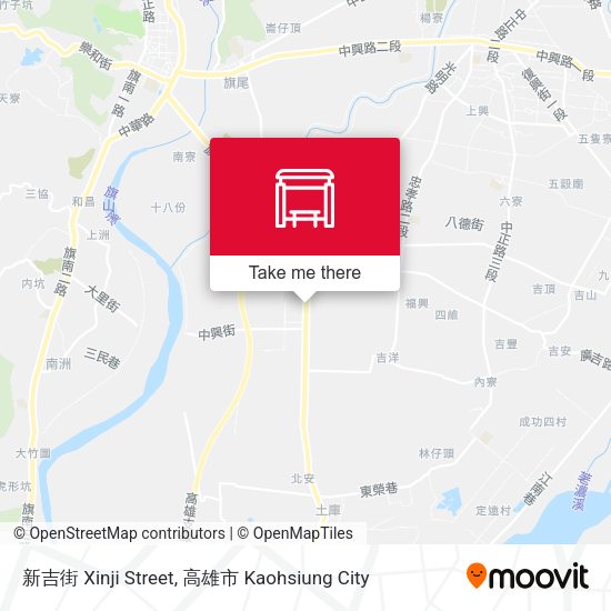 新吉街 Xinji Street地圖