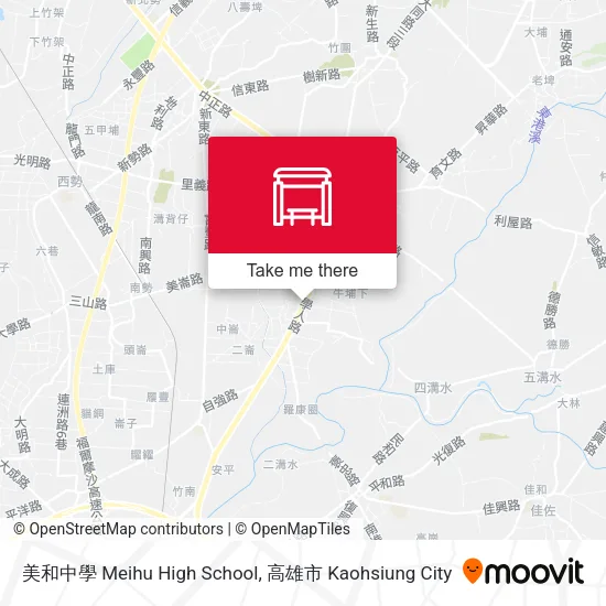 美和中學 Meihu High School地圖