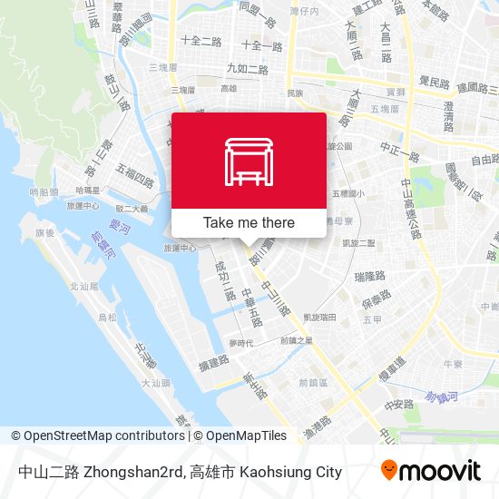 中山二路 Zhongshan2rd map