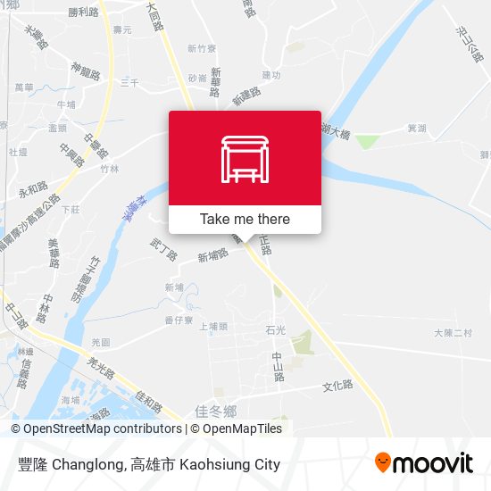 豐隆 Changlong map