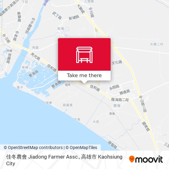 佳冬農會 Jiadong Farmer Assc.地圖