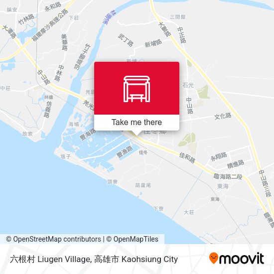 六根村 Liugen Village地圖