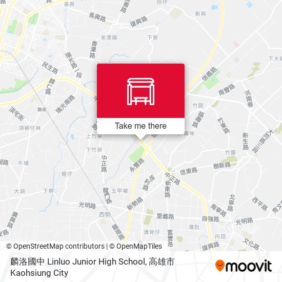 麟洛國中 Linluo Junior High School map