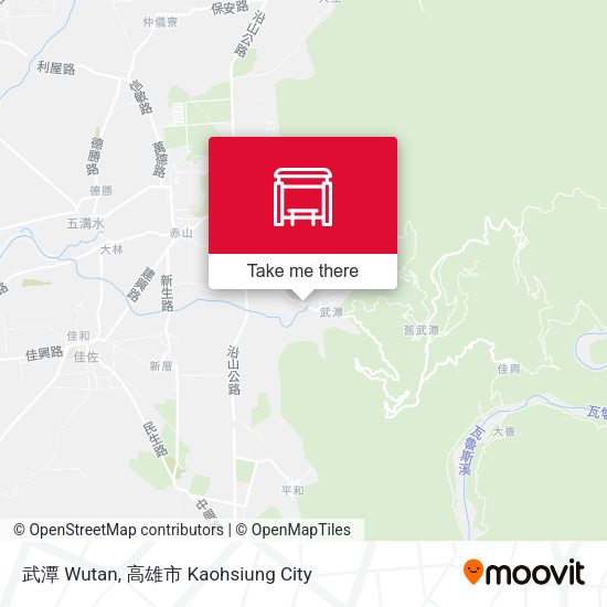 武潭 Wutan地圖