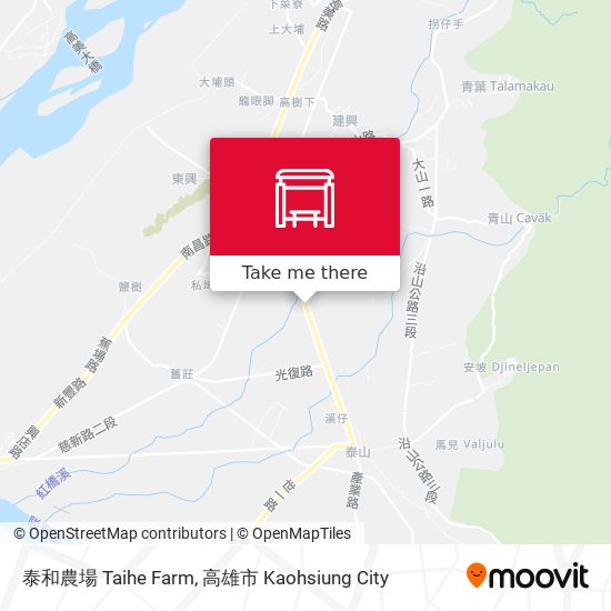 泰和農場 Taihe Farm map