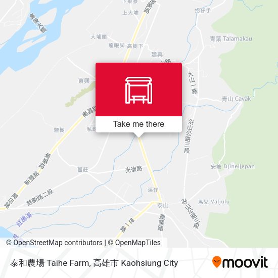 泰和農場 Taihe Farm map