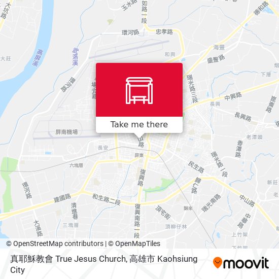 真耶穌教會 True Jesus Church map