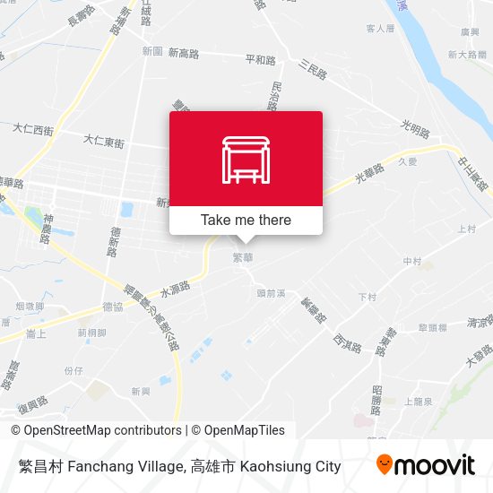 繁昌村 Fanchang Village map