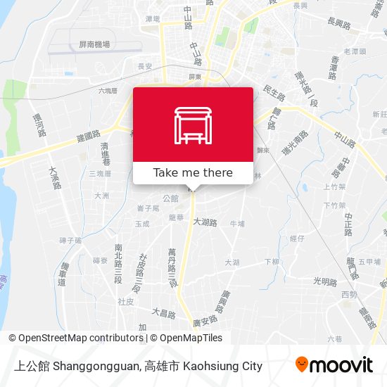 上公館 Shanggongguan地圖