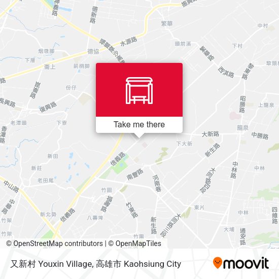 又新村 Youxin Village map
