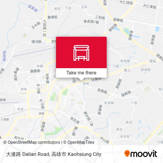 大連路 Dalian Road map