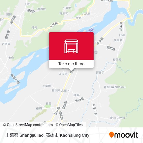 上舊寮 Shangjiuliao map