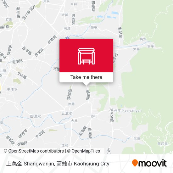 上萬金 Shangwanjin map