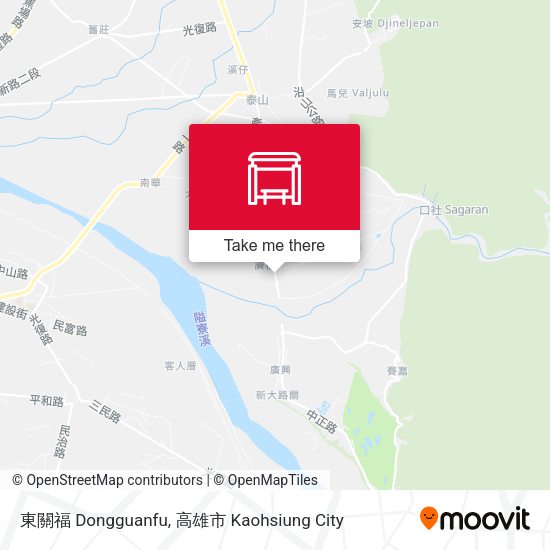 東關福 Dongguanfu map